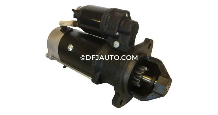 Starter Motor For JCB Perkins IS1106 MS5 AZF4579 AZF4338